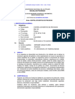 Silabo - Control Estadístico de Procesos 2023 (F)