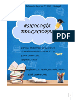 Dossier Psicología Educacional 