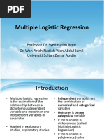 Multiple Logistic Regression (SPSS) 2021