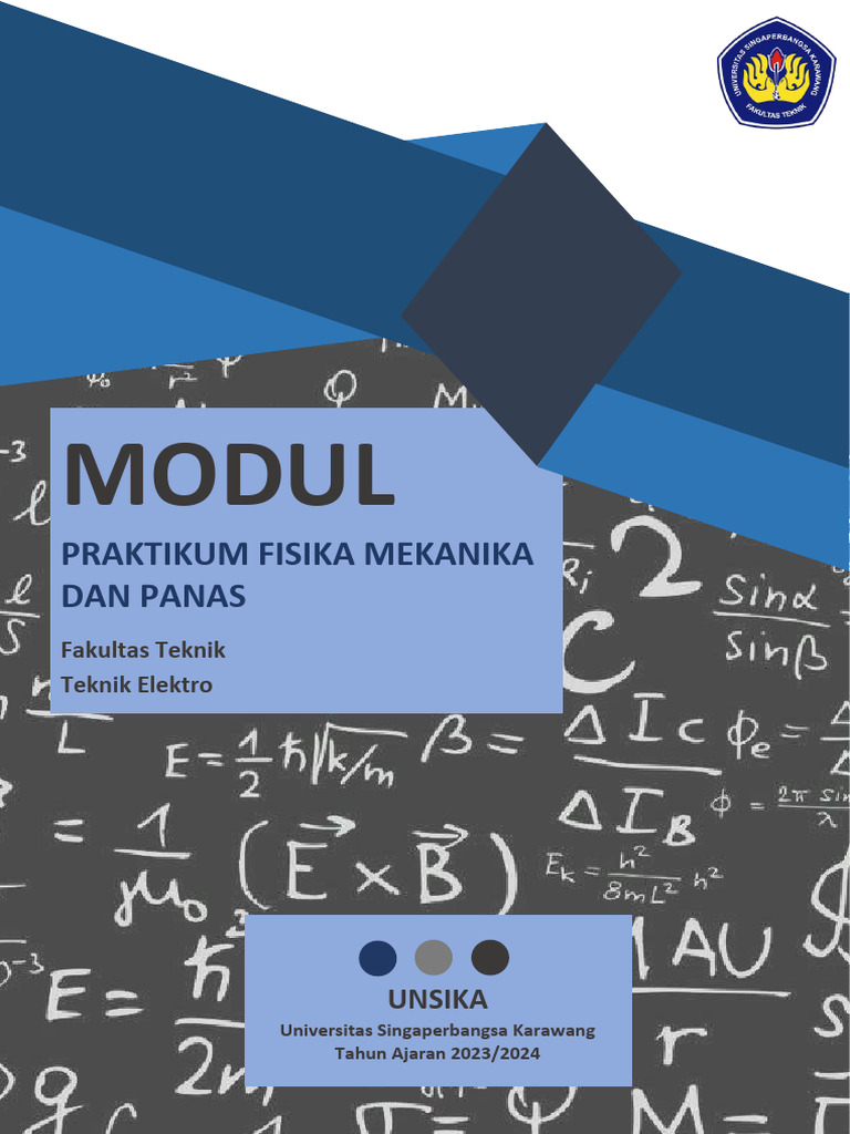 Modul Praktikum Fisika Dan Mekanika Panas 2023 - 2024 | PDF | Sains ...