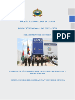 Modulo Seguridad Ciudadana y Seguridad Humana 3