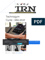 Technogym Cycle - Vélo Droit