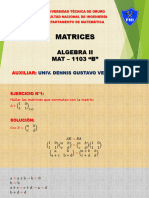 Algebra II - Tema N°1