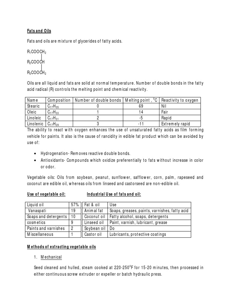 CPT4 PDF Vegetable Oil Chemical Substances