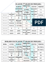 Nuevo Horario JN