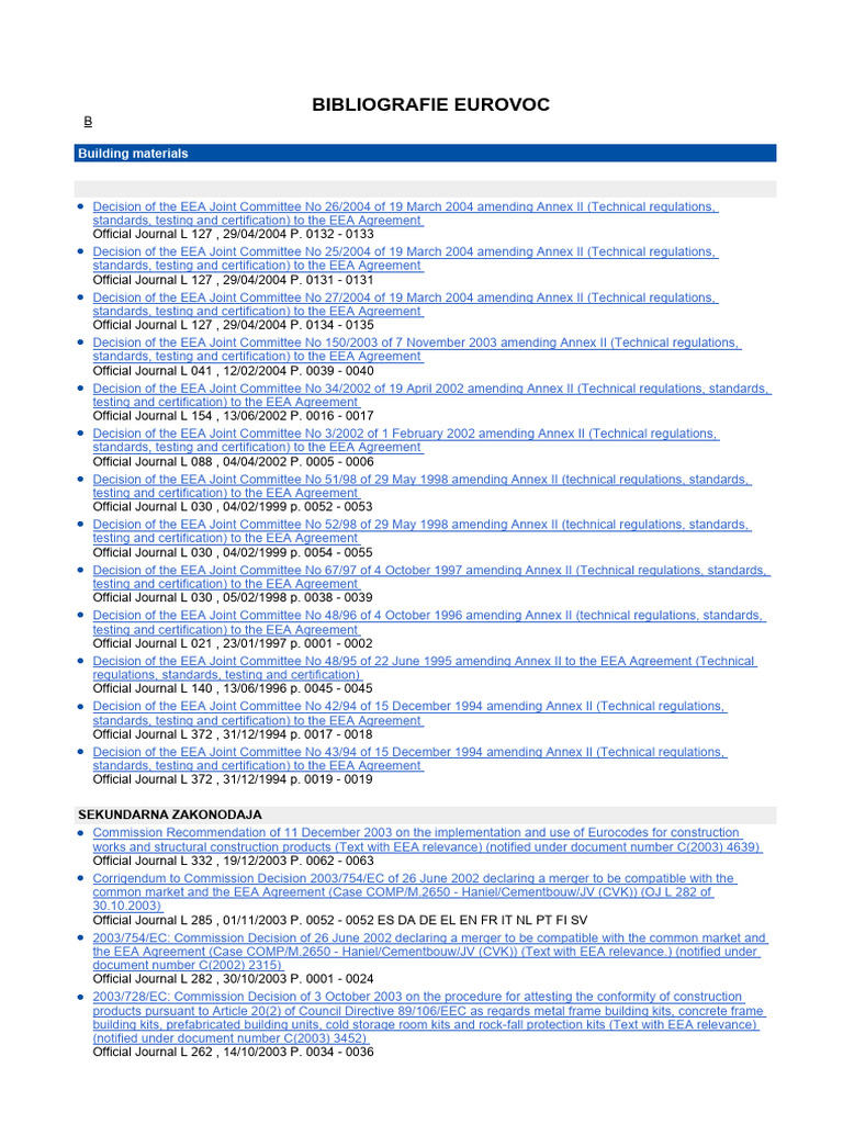Eurovoc PDF Dumping (Pricing Policy) European Economic Area