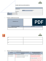 Informe Evaluacion Diagnostica