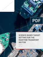 SBTi Maritime Guidance