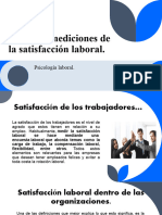 Modelos y Mediciones de La Satisfacción Laboral