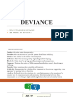 Lecture 2 On Deviance