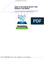Fundamentals of Investing Smart 12th Edition Test Bank