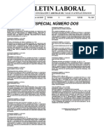 Boletin Laboral: Junta Especial Número Dos