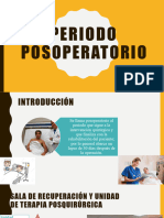 CIRUGIA PERiODO POSTOPERATORIO