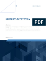 WP Labs Research Kerberos Decryption
