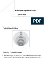 Class 21-Project Management Basics
