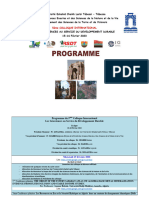 Programme Final Du 5th Colloque CIGSDD2023-TEBESSA - Algeria Rectifié