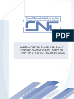 Normes Comptables Applicables Aux FPCT Et Aux Certificats de Sukuk