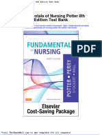 Fundamentals of Nursing Potter 8th Edition Test Bank