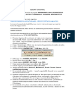 Concepto Estructural: Combinaciones de Carga