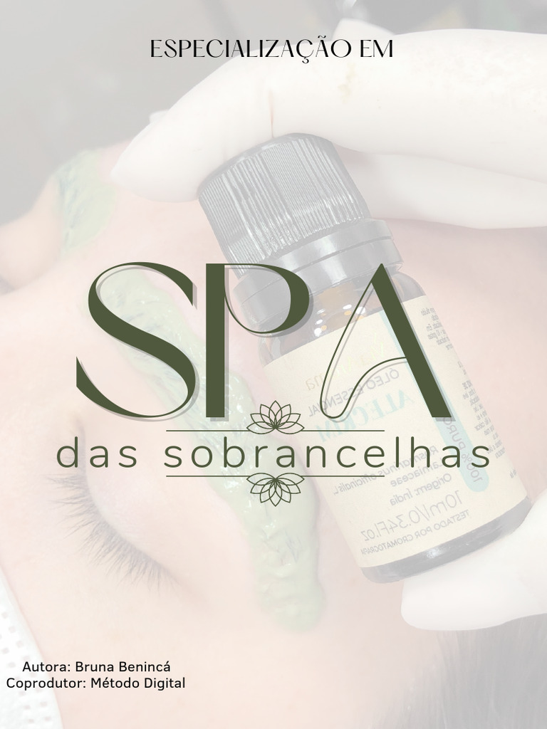 Protocolo de Spa para Sobrancelhas | PDF | Pele | Óleo essencial