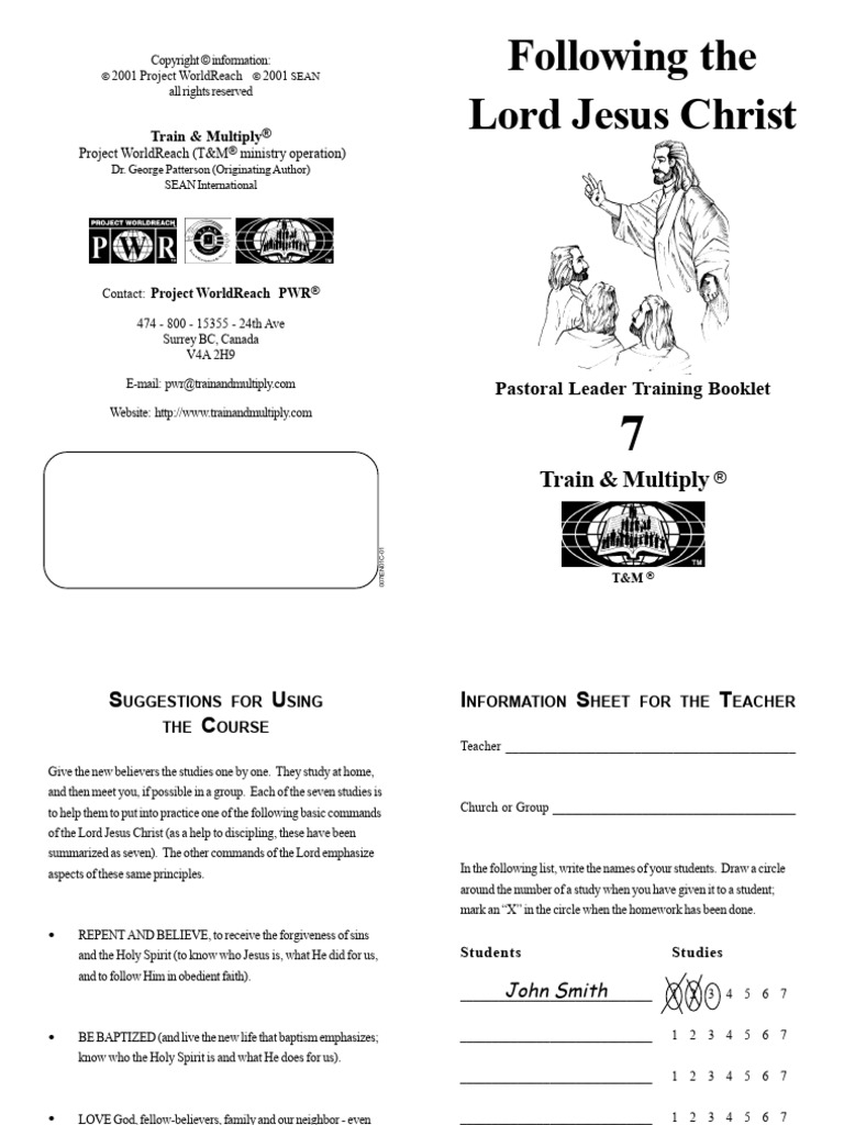 007thow to use pdf jesus disciple christianity 