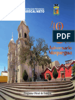 PROGRAMA OFICIAL DE FESTEJOS - 482 ANIVERSARIO MOQUEGUA