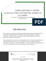 Asociaciones Dentro y Entre Personas Del Estado de Ánimo Al Alcohol