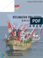 Kecamatan Oba Utara Dalam Angka 2020