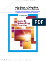 Test Bank For Guide To Networking Essentials 8th Edition Greg Tomsho