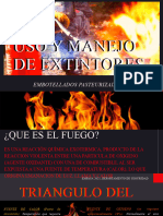 Manejo y Uso de Extintores