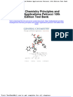 General Chemistry Principles and Modern Applications Petrucci 10th Edition Test Bank