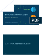 Lecure#7 - Network Layer