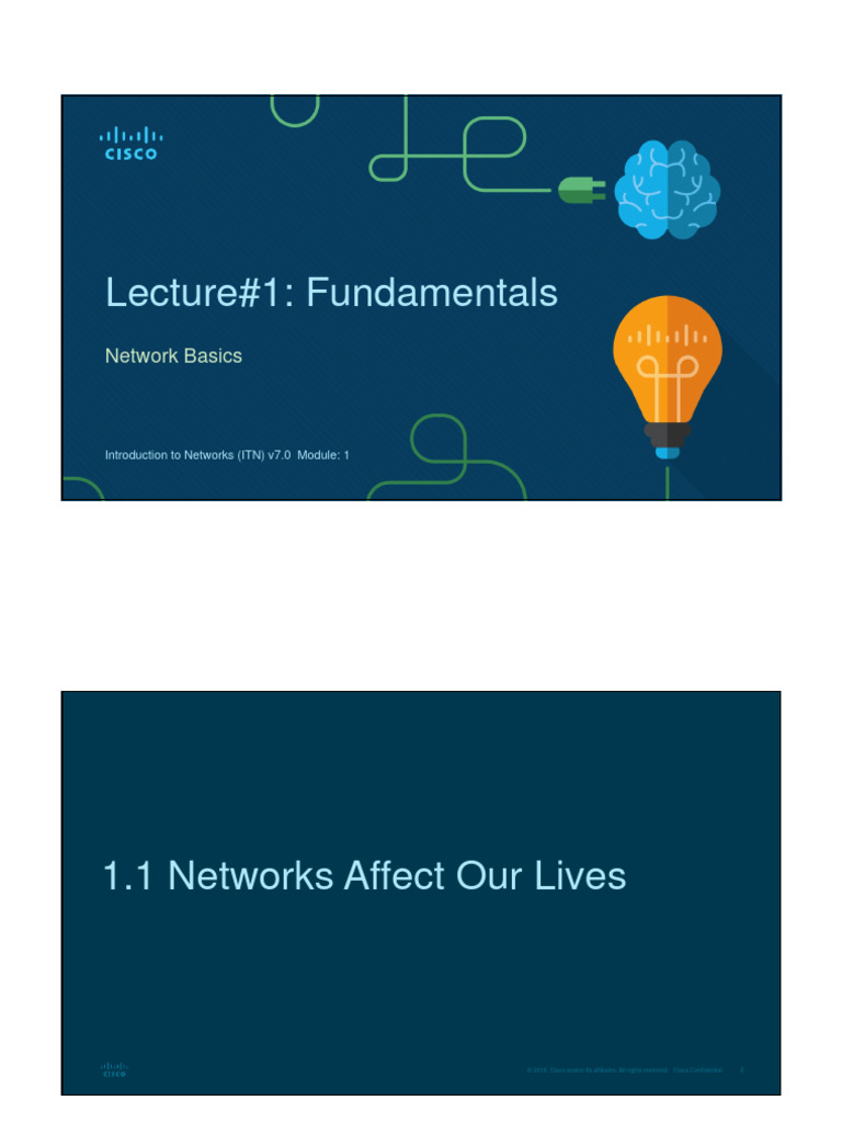 Lecure#1 - Fundamentals | Download Free PDF | Computer Network ...