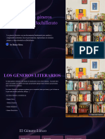 Explorando Los Generos Literarios para Bachillerato