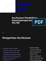 Kurikulum Pendidikan Kewarganegaraan