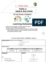 2.1 Tutorial Note (B) & (D)