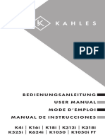 KAHLES KSERIES Instruction Manual