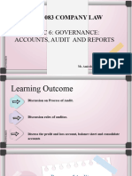 Topic 6 Accounts, Audit and Reports