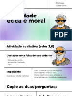 Filosofia - Liberdade, Ética e Moral