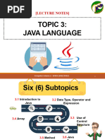 3.1 (A) Introduction To OOP