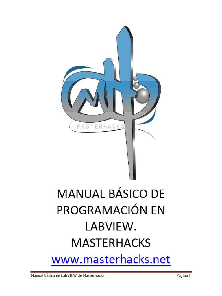 Manual Básico de Programación LabVIEW | PDF | Programa de computadora ...