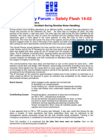 MSF Safety Flash 14.02