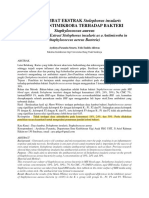 Sutarto A Daya Hambat Ekstrak Stolephorus InsularisSebagai Antimikroba Terhadap Bakteri Staphylococcus Aureus