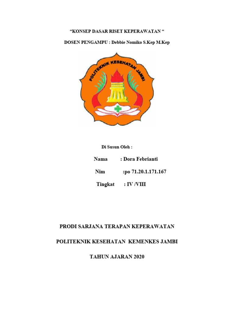 Riset Keperawatan: Konsep dan Manfaat | PDF