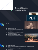 Rupert Brooke 21.11 BRLK