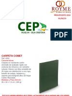 1016 Presupuesto Cep Huelva-Isla Cristina (Carpetas)