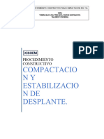 Procedimiento Constructivo - 04 Compactacion y Estabilizacion de Desplante