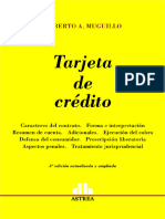 TARJETA DE CREDITO - Roberto Alfredo Muguillo