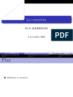 Les Ensembles: PR S. Harroudi 3 Novembre 2020