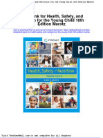 Test Bank For Health Safety and Nutrition For The Young Child 10th Edition Marotz